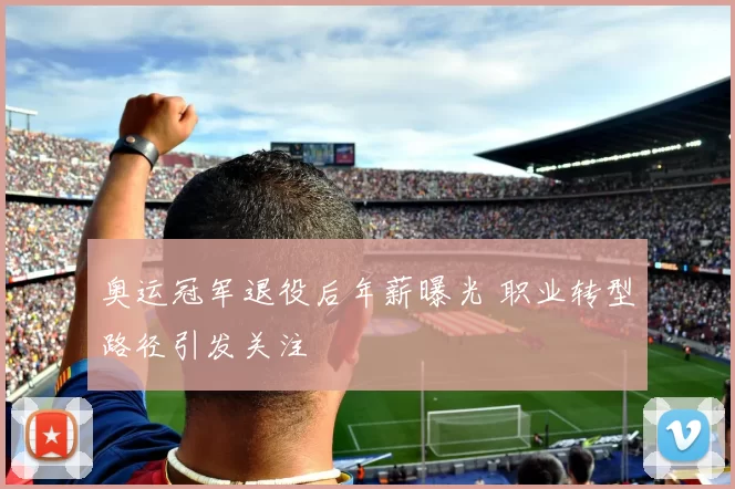 奥运冠军退役后年薪曝光 职业转型路径引发关注