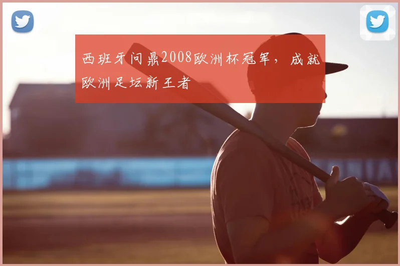 西班牙问鼎2008欧洲杯冠军，成就欧洲足坛新王者