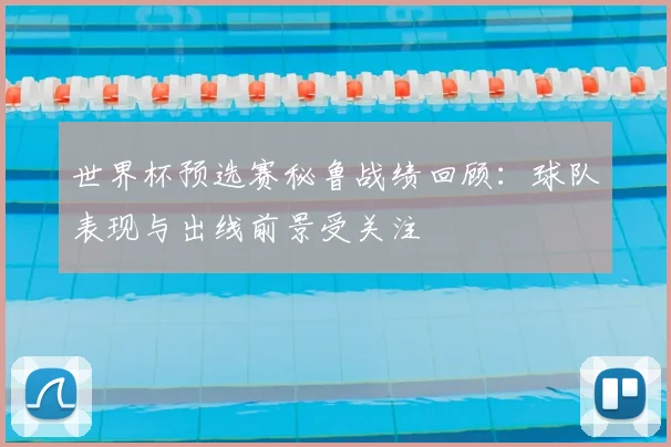 世界杯预选赛秘鲁战绩回顾:球队表现与出线前景受关注